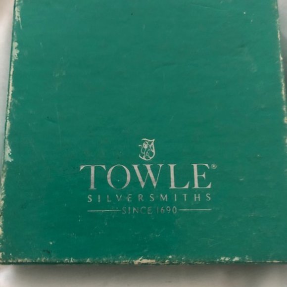 Towle Silversmiths Vintage Sterling Compact Mirror - Picture 4 of 5